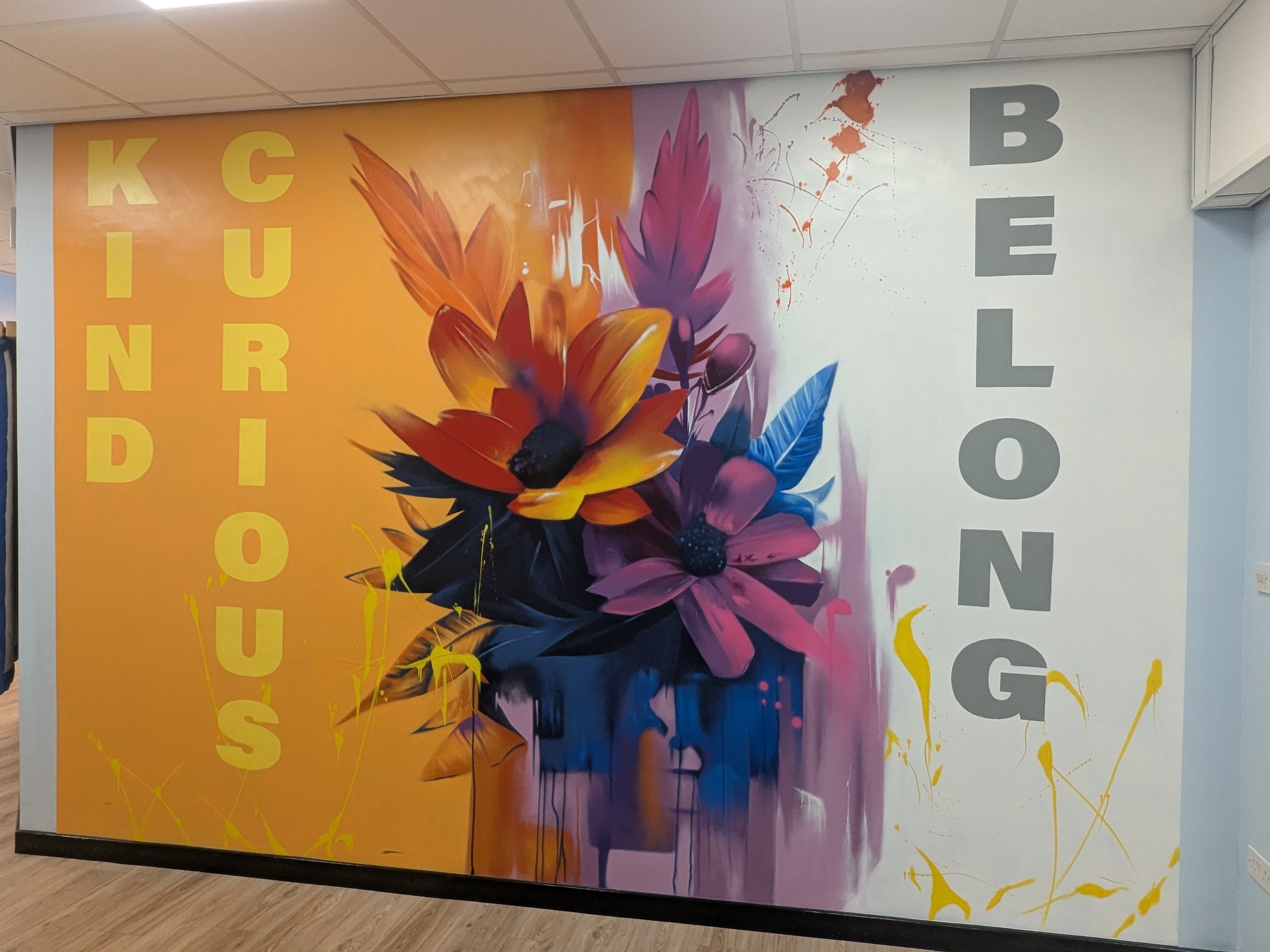 School and community murals Swindon